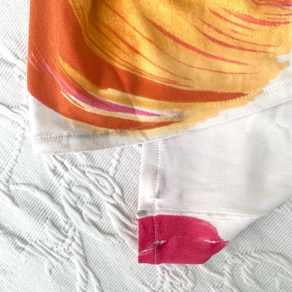 Eva Varro Palazzo Pants XS Dahlia Double Layer NWT - Picture 8 of 8